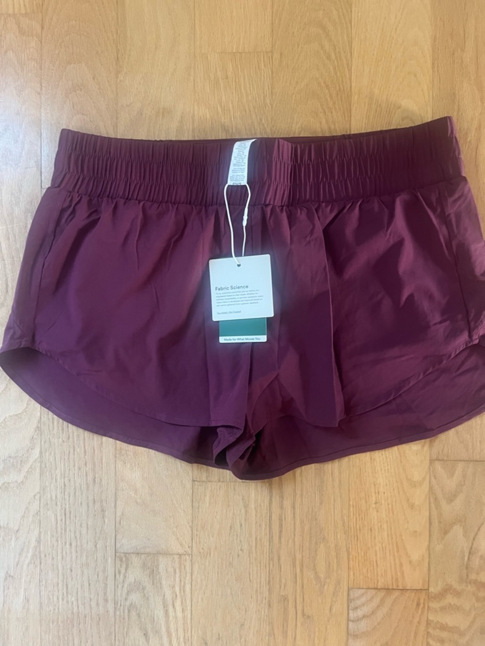 HALARA Women's Maroon Athletic Shorts